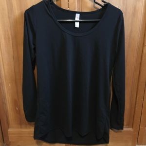 Black long sleeve shirt